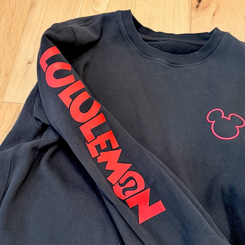 Disney x Lululemon Men’s *Steady State Crew Neck Sweater - Picture 3 of 6